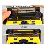 FONGKO Fiber Fusion Splicer Heating Furnace Heater Set Black