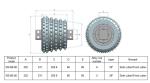 6 Or 5 Rows Inserted Teeth TBM Disc Cutters