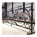 Hot Stainless Steel 304 black Stair Railing Aluminum Balustrade