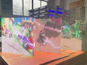 Wholesale Die Casting Aluminum Front Service LED Display P10.41 500X500 Cabinet from china suppliers