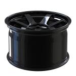 Mustang 1 Piece Forged Wheels TE37 19x12 Gloss Black