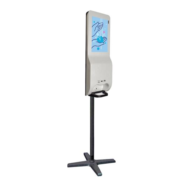 Indoor Automatic Hand Sanitizer Dispenser Media Displays LCD Digital Display