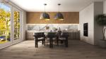 Contemporary Design Style PVC and MDF Kitchen Pantry Cabinet Set with UV