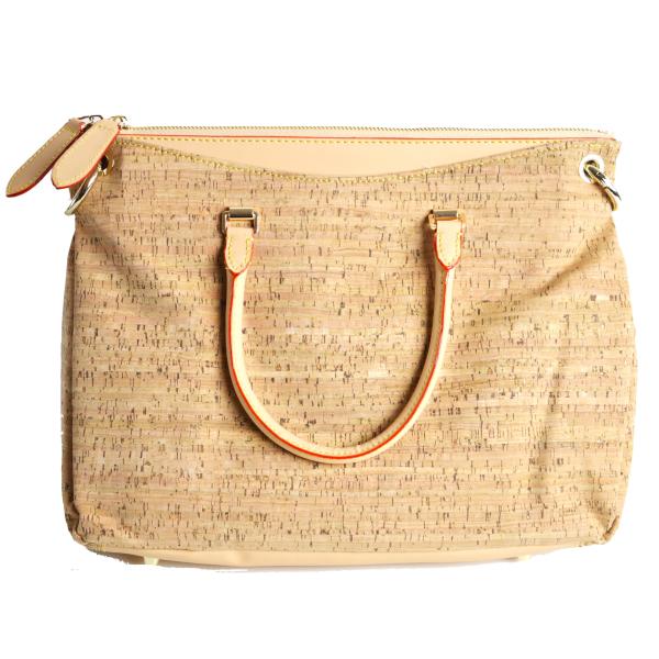 2016 Top Sale style,Women Cork Handbag for gift shop Wholesale 12.6''/13.7''*5.9''*9.8''