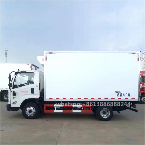 Original Factory High Quality JMC 4*2 Single Row Wide Cab Van Refrigerator Truck Chill Transporter Cool Chain Vehicle