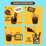 Instant tapical pearls Brown Sugar Boba Tea - Taro Flavor - Classic Milk Tea Set
