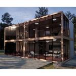 Modern Metal Structure Prefabricated House 3-Bedroom Luxury Portable Flat Pack