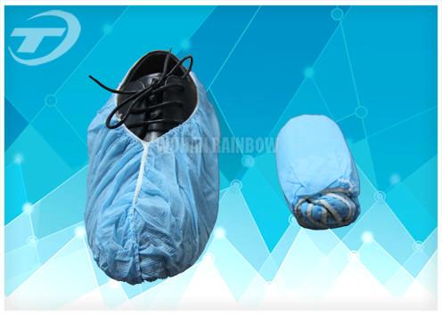 Blue Pp Disposable Surgical Shoe Covers / Sterile Shoe Covers