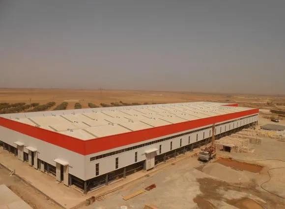 Prefab Industrial Steel Structure Factory Building Weather Resistance Construction