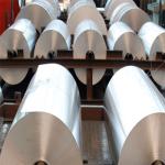 Silver Non Toxic Printed Aluminium Foil Tapes 100-1600mm Width