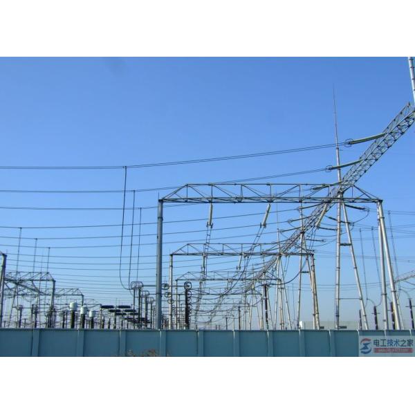 Galvanized Steel Framework Power Transformer Substation Structure