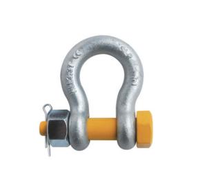Wholesale Steel Safety Pin Bow Wide Body Shackles 1.25 Inch WLL 12 Tonne from china suppliers
