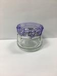 Face Cream Bottle Glass Cream Jars Skincare Packaging Customized Painting And