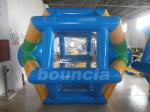 0.9mm PVC Tarpaulin Colorful Inflatable Hamster Wheel For Water Games