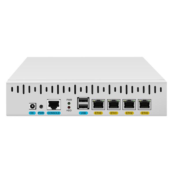 Zynshield 1U Rackmount Firewall OPNsense PfSense OpenWRT N2600 4 Intel 1G LAN