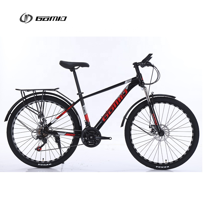 GOMID Customizable OEM Mountain Bike Bicicleta Cycle 21 Speed 24 26 27.5 29 MTB Bicycle with Fork Suspension