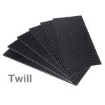 3K Woven Carbon Fiber Composite Plate 2 X 2 Twill CNC Process