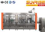 Steamed Carbonated Beverage Filling Machine 4 Heads For Plastic Bottle