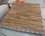 Grey Colour 1/2" Thickness Soft Wood Grain Floor 2'X2'