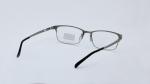 Men's Daily business reading glasses matte silver color optical frame light