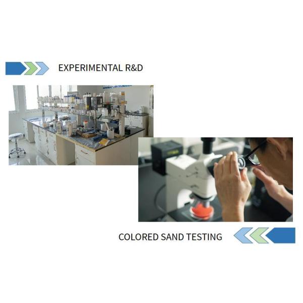 China Factory Direct Supply Colored Sintered Real Stone Paint Sand