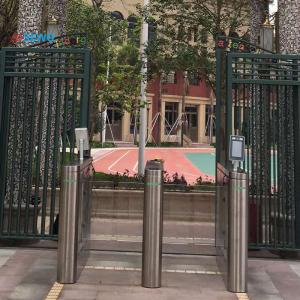 Wholesale AC220V Power Supply Glass Swing Turnstile for Employee Entrance Security from china suppliers