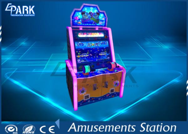 Quality Amusement Game Machines Electronic Arcade Fishing With Colorful Led Lights for sale