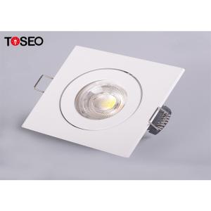 Wholesale 90mm Square Recessed Downlights Fixted Gu10 Downlight Fixture from china suppliers