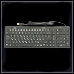 Backlight waterproof PC silicone full keyboard | medical equipment specific