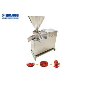 Colloid Mill Chicken Bone Butter 30kg/h Chilli Grinding Machine