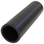 160mm Hdpe Water Supply Pipes Black Pe100 Sdr 17 Plastic Customized