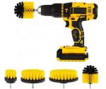 4PC 0.5mm FilamentBathroom Cleaning Drill Brush With PP 0.5mm Filament