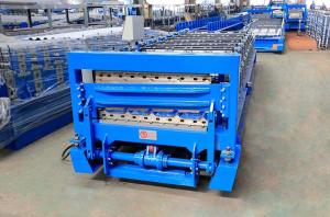 Wholesale Hydraulic Trapezoidal Roofing PPGI Sheet Roll Forming Machine from china suppliers