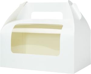 Wholesale Treat Boxes With Window, Food-Grade Paper Boxes For Food, Gift Boxes Bakery Boxes For Birthday Wedding Party Favors from china suppliers