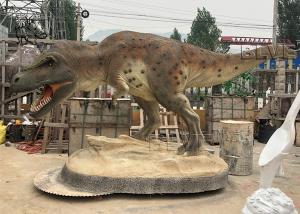 Wholesale Fiberglass Dinosaur Statue Garden Resin Animals Tyrannosaurus Sculpture from china suppliers