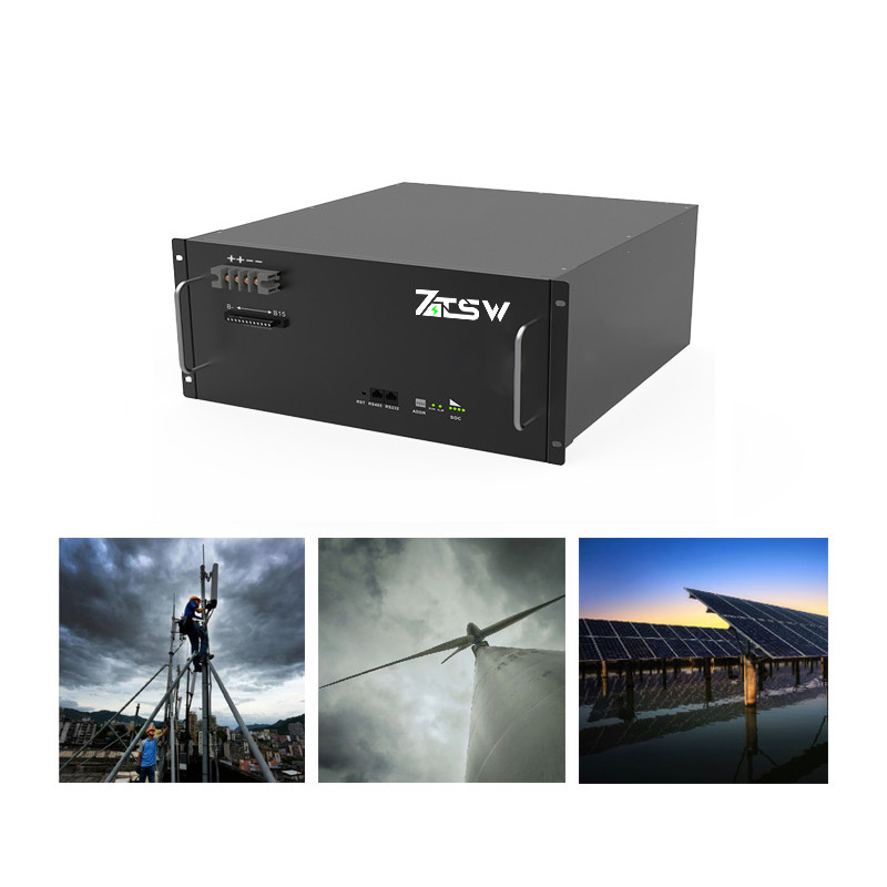 Communication Base Station Backup 4U telecom Lifepo4 Battery 48V 150ah Lithium Ion Battery