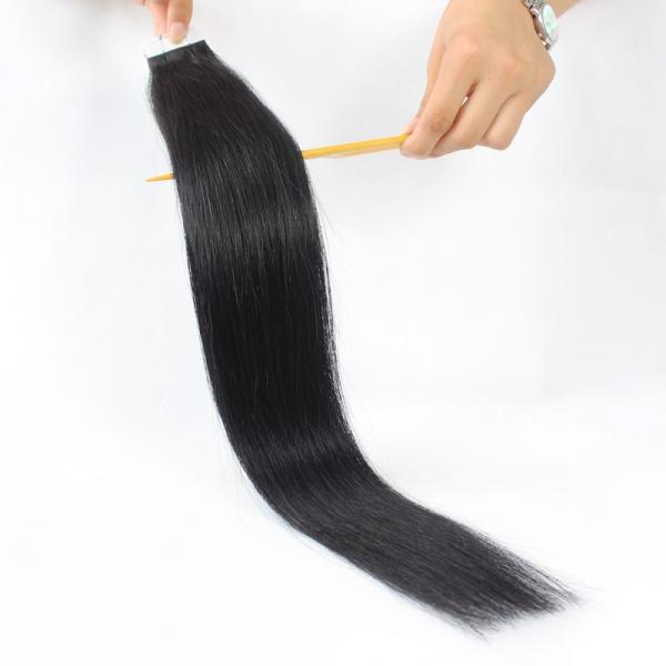Wholesale Raw Unprocessed Remy Tape Hair Extensions 12-30Inches Virgin Straight Brazilian