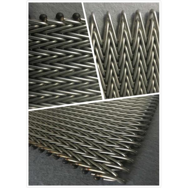 304SS Balanced Weave Conveyor Belts Easy Installation No Deformation Long Life Time