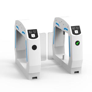 Wholesale White Biometric Turnstile , Optical Swing Turnstile For Public Facilities from china suppliers