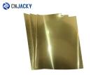 A4 / A3 Size Plastic ID Card Making Smart Card Material Gold Inkjet Lamination