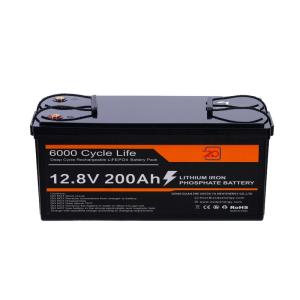 Wholesale 12.8V 200Ah Lithium Ion Phosphate Battery Long Lasting Power Secure Stable from china suppliers