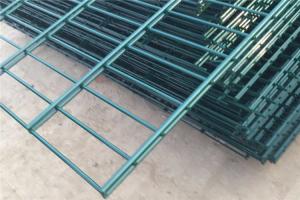 Wholesale PVC Coated Galvanized 656 Mesh Fencing 50x200mm Double Wire Mesh from china suppliers