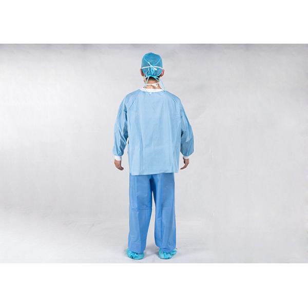Pulp Spunlace Nonwoven Fabric XL Disposable Patient Gowns