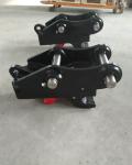 HYDRAULIC DUAL LOCKING QUICK HITCH COUPLER FOR MINI EXCAVATOR