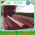 ORL Customized Power CFB Boiler Header 500MW Rate Factor Heat Exchanger