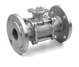 Wholesale ASME 150# 3PC Flange ISO 5211 Stainless Steel Ball Valve High Performance ANSI RPTFE PPL RF CF8M from china suppliers