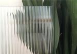 Opaque Decorative Patterned Glass Chrome / Black Chrome / Satin Nickel