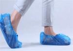Sky Blue Waterproof Disposable Shoe Protectors for Laboratory