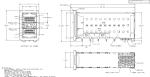 TE 2007538-6 SFP+ Receptacle with Cage Ganged (2x1) Connector Elastomeric Gasket