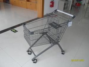 Wholesale 125L Middle Supermarket Shopping Carts With Anti Uv Plastic 900 x 565 x 1005mm from china suppliers